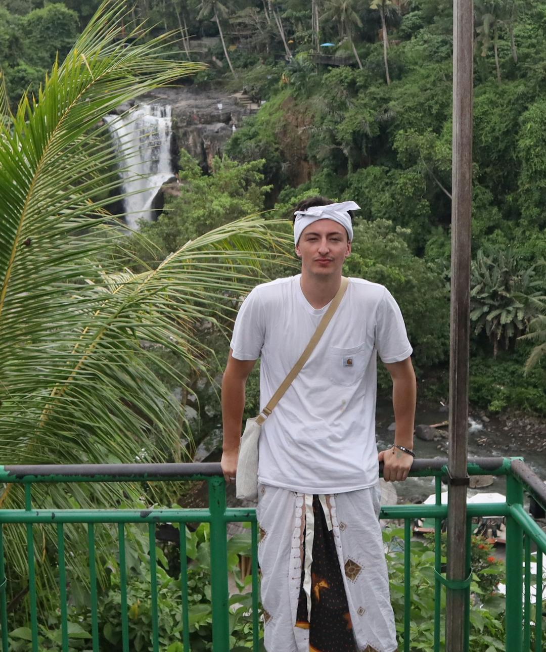 A photo from my Study Tour in Indonesia. This was taken at Tegenungan, in Bali